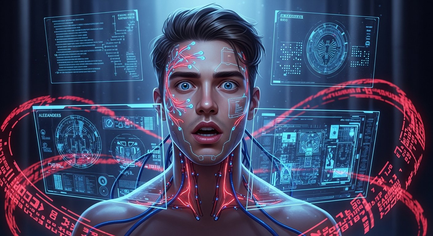 Alexander staring at holographic genetic code und neural matrices