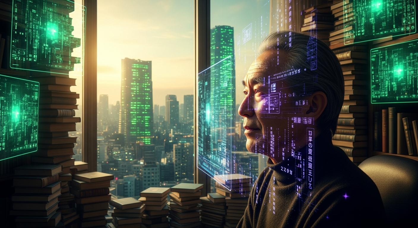 Kai's Awakening in Neo Tokyo Dawn