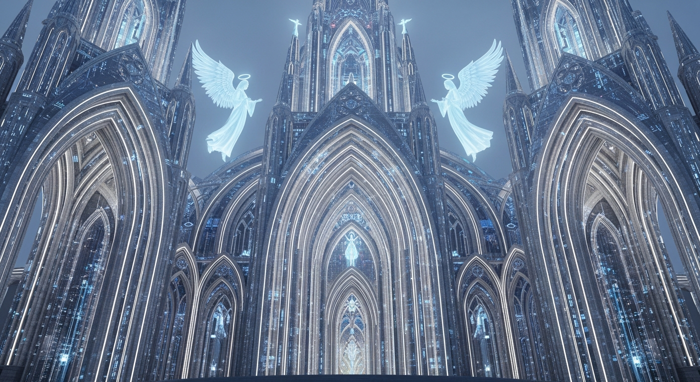 Die gotische Smart-Glass-Architektur der Nexus Academy