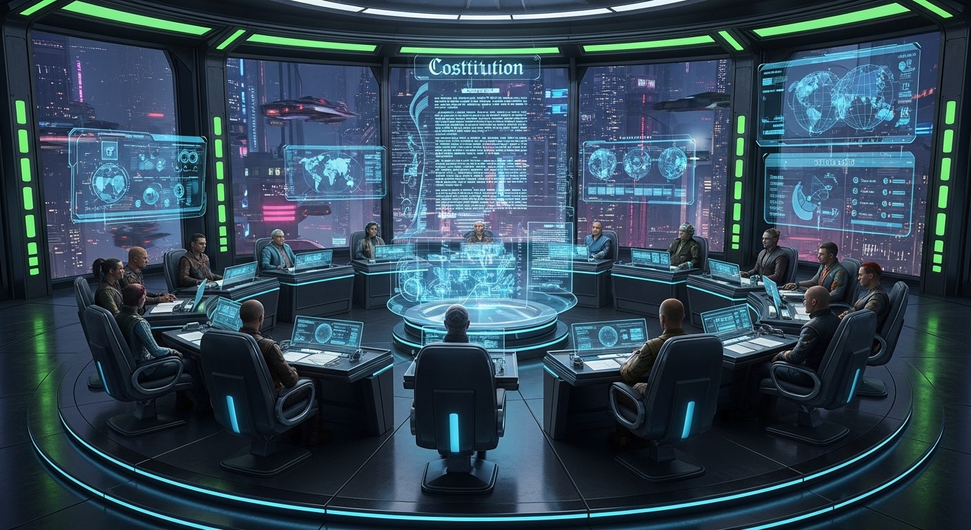 Constitutional council chamber - 13-member governance